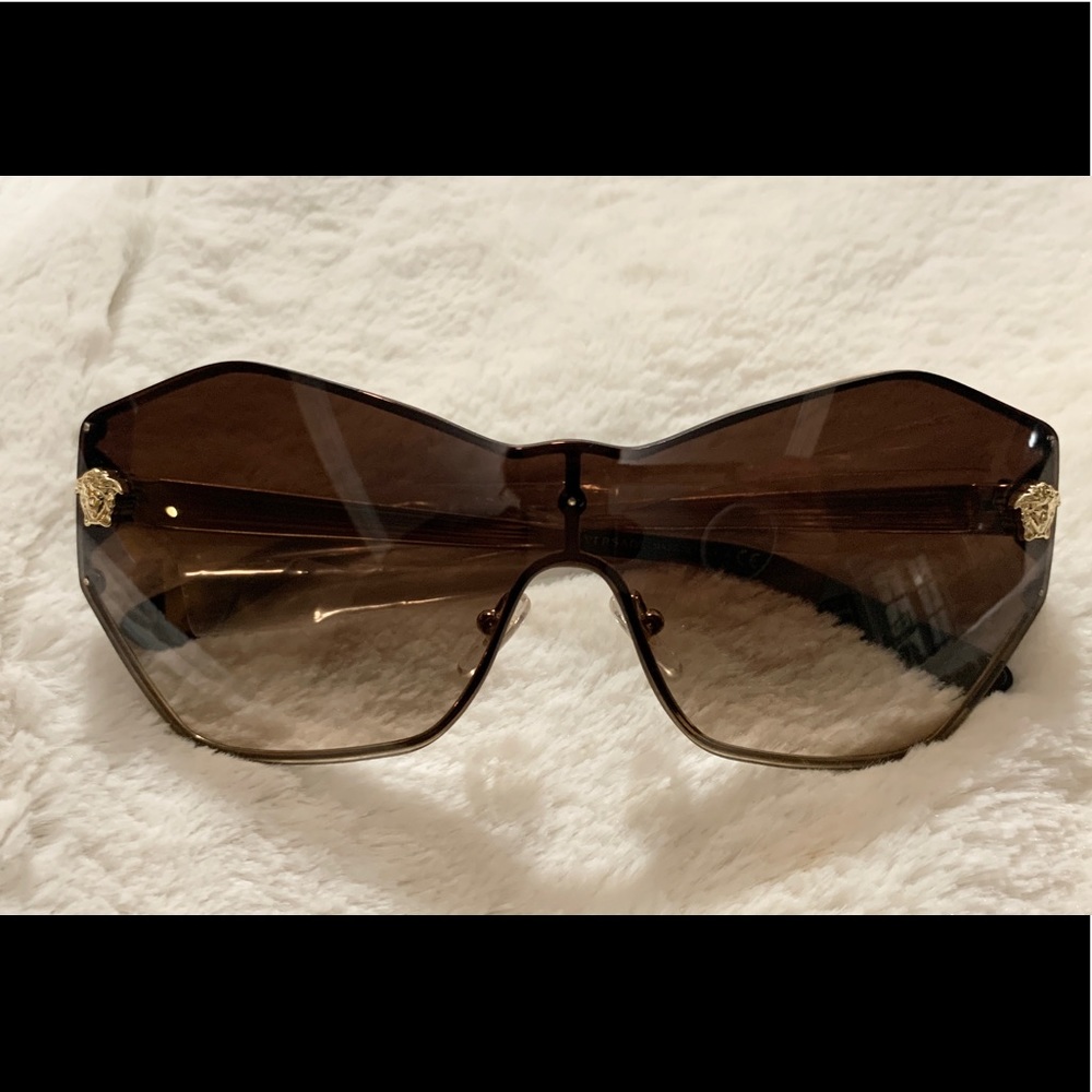 Versace Sunglasses VE2182 Brown Gold